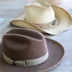 WILL handmade leather goods men’s hat.